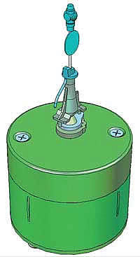 Rapido Trains 320101 HO Turnout Motor Switch Machine W/ Rotating Target Single