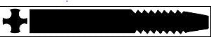 Walthers 947-1301 #00-90 Thread Tap