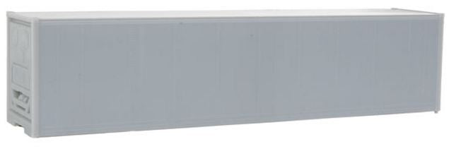 Walthers 949-8350 HO Undecorated 40' Hi Cube Smooth Side Reefer Container