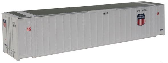 Walthers 949-8460 HO Union Pacific 48' Stoughton Ribside Exterior-Post Container