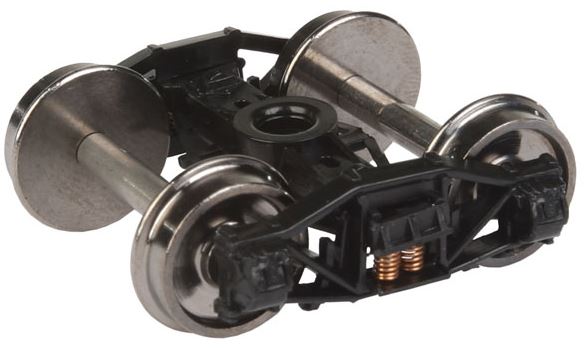 Walthers 920-2005 HO Sprung Trucks w/33" Metal Wheels & Axles (Pack of 2)
