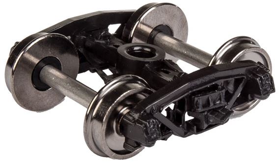 Walthers 920-2032 HO Rigid Trucks with 33" Metal Wheels & Axles (Pack of 2)