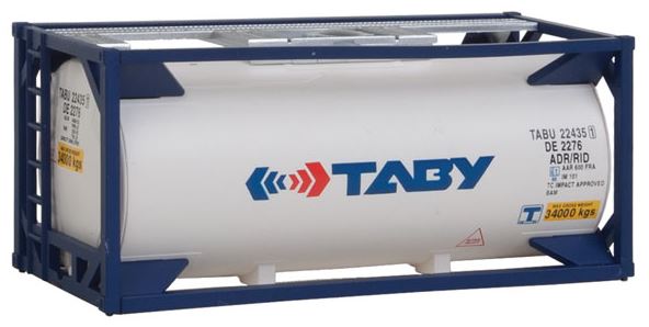 Walthers 949-8105 HO Taby 20' Tank Container