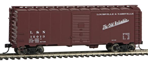 Walthers 910-1680 HO Louisville & Nashville 40' AAR 1944 Boxcar #15013