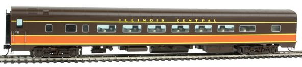 Walthers 920-16602 HO Scale 85' Pullman-Standard 56-Seat Coach Illinois Central