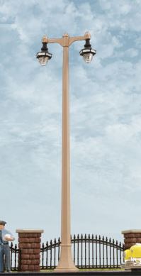 Walthers 949-4317 HO Double Acorn Street Light