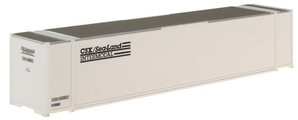 Walthers 949-8453 HO CSX Transportation/Sealand 48' Smooth Side Container