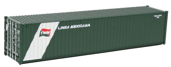Walthers 949-8156 HO Linea Mexicana 40' Corrugated Container