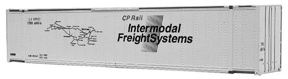 Walthers 949-8451 HO CP Intermodal Freight Systems 48' Smooth Side Container