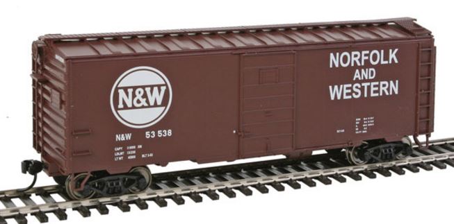Walthers 910-2358 HO Scale Norfolk & Western 40' PS-1 Boxcar #53538