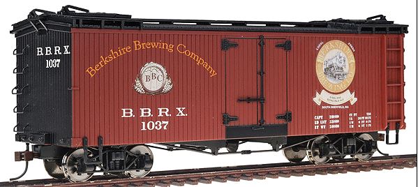 Bachmann 27480 On30 Berkshire Brewing Billboard Reefer #1037