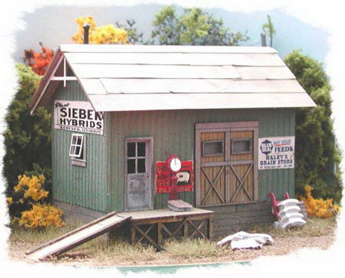 Bar Mills 742 HO H.J. Simpson Feed & Seed Laser-Cut Wood Building Kit