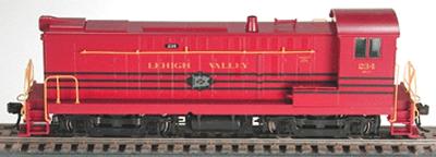 Stewart 4913 HO Lehigh Valley Baldwin S-12 Phase I Powered Diesel Loco #234