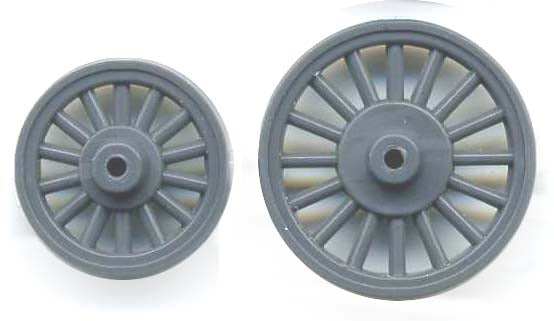 Grandt Line 8032 N 2 Sizes Circus Wagon Wheel (Set of 2)