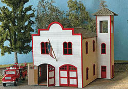 NortheasterN Models 40023 N Springfield Fire Station Kit