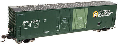 Atlas 50001403 N British Columbia Railway Evans 53' Double Plug-Door #800491