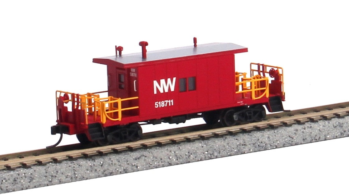 Bluford Shops 23010 N Norfolk & Western Steel Transfer Caboose #518711