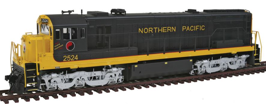 Rivarossi HR2526 HO Northern Pacific GE U25C Diesel Locomotive Standard DC #2524