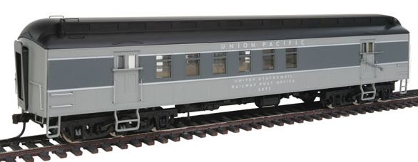 Rivarossi HR4199 HO Union Pacific 60' Heavyweight Railway Post Office #2073