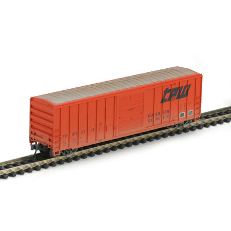 Athearn 11220 N Toledo Peoria & Western Railway 50' FMC Box/Weathered #70113