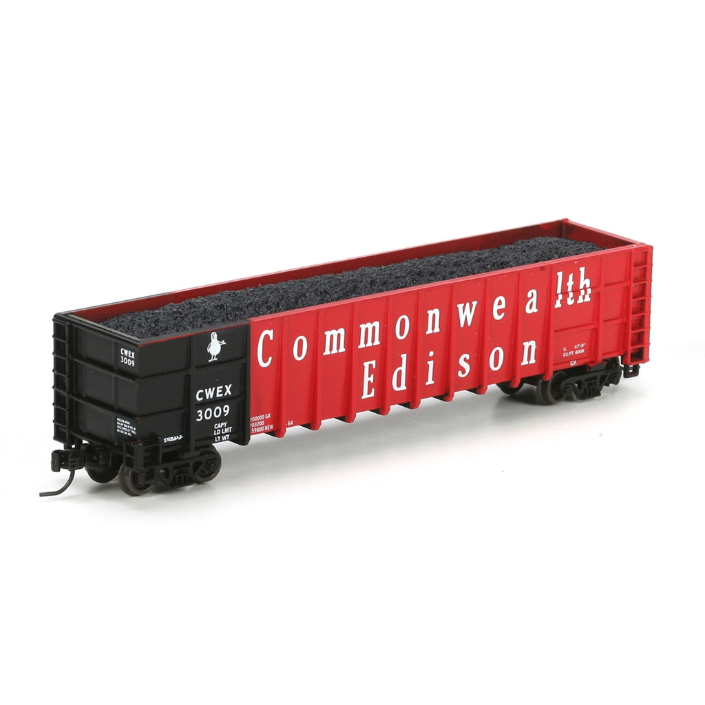 Athearn 11763 N Commonwealth Edison Thrall Gondola with Load #1 (5)