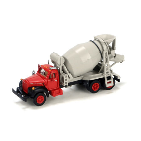 Athearn 12157 N Mack B Cement Truck Red & Black