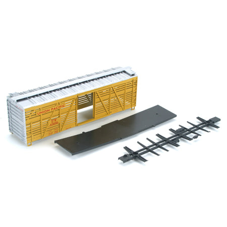Athearn 1779 HO Scale Union Pacific Blue Box 40' Stock Car # 46735D Kit