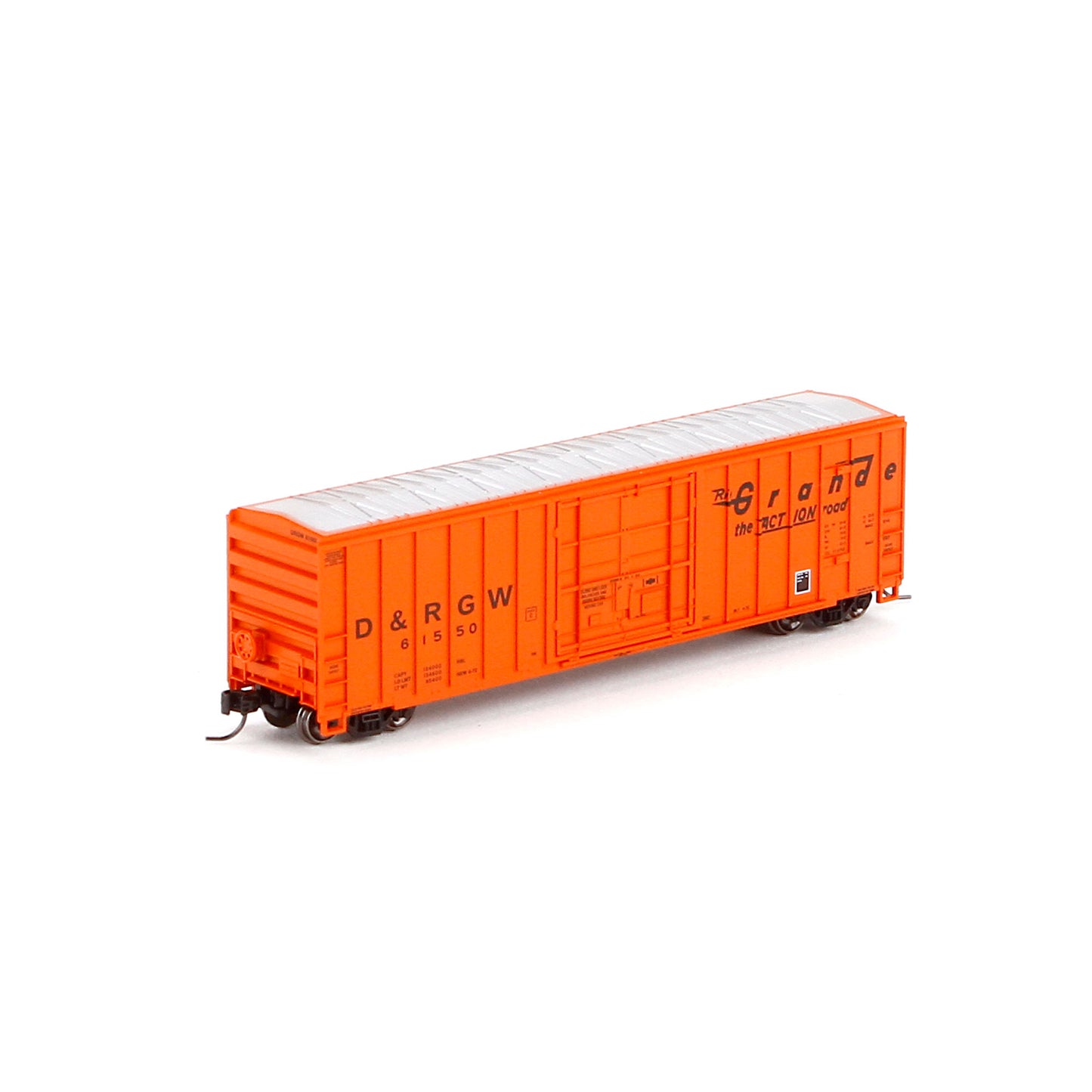 Athearn 24218 N Denver and Rio Grande Western 50' FMC Plug Door Box #61550