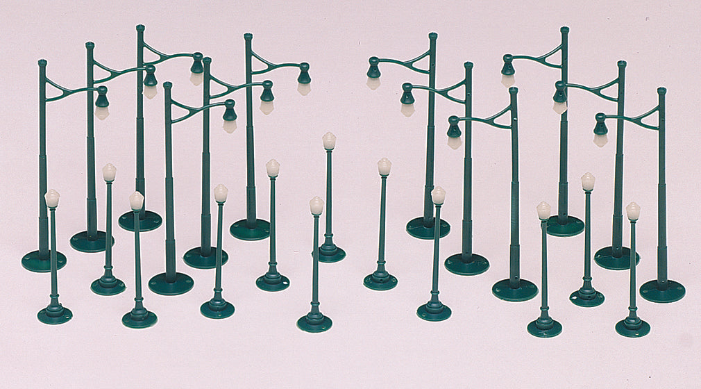 Bachmann 45990 O Plasticville Signs & Boulevard Lights Classic Kit