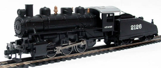 Bachmann 50602 HO ATSF USRA 0-6-0 w/Slope-Back Tender & Smoke