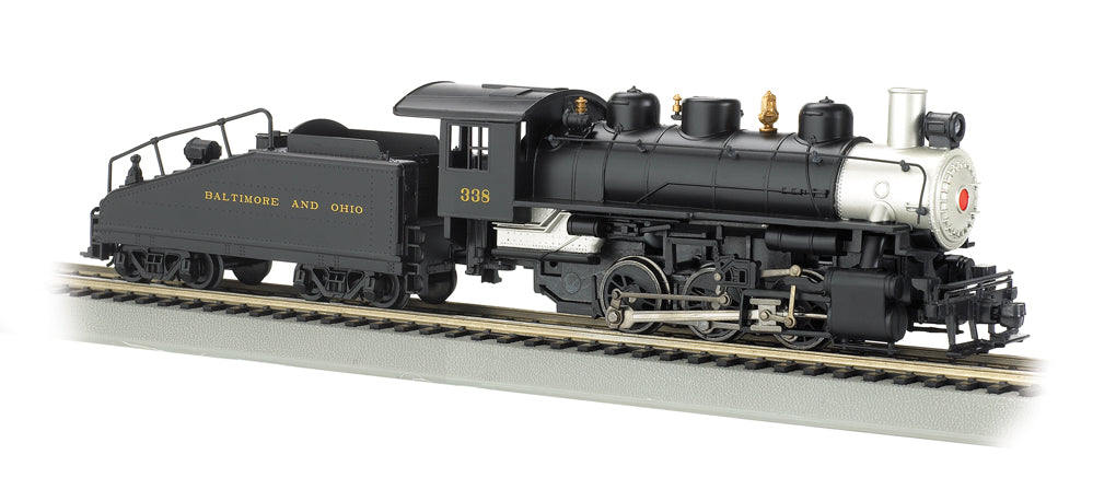 Bachmann 50612 HO B&O USRA 0-6-0 Switcher Steam Loco with Slope Tender #338