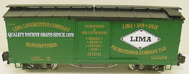 USA Trains 1879 G Lima Locomotive Company Boxcar