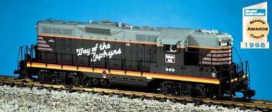 USA Trains R22112 G Burlington EMD GP9 Diesel Locomotive