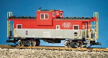 USA Trains R12108 G New York Central Extended Vision Caboose - Metal Wheels