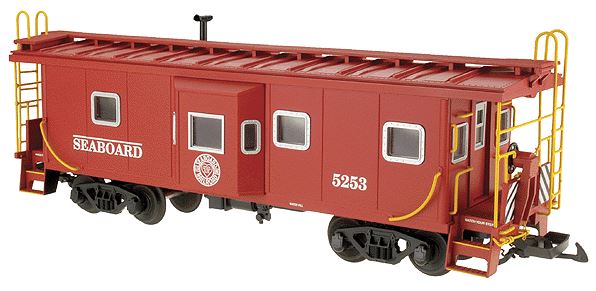USA Trains R12075 G Seaboard Bay Window Caboose #5253