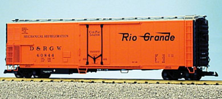 USA Trains R16721 G DRGW 50' Mechanical Refrigerator Car #60844