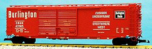 USA Trains 19313B G Burlington 50' Boxcar