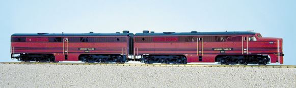 USA Trains 22408 G Lehigh Valley ALCO PA-1 & PB-1 Diesel Locomotive Set