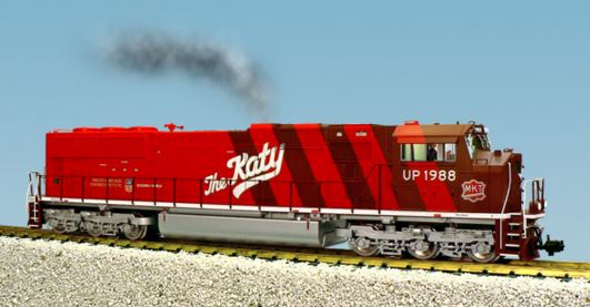 USA Trains R22618 G Union Pacific/Katy EMD SD70 MAC Diesel Locomotive #1988