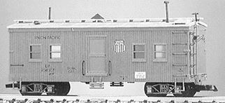 USA Trains 1830 G Maintenance of Way Bunk Car - Metal Wheels