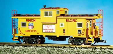 USA Trains 12103 G Union Pacific Extended Vision Caboose #25733 - Metal Wheels