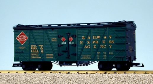 USA Trains 15015 G Railway Express Agency Outside Braced Refrigerator Car #15542