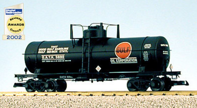 USA Trains 15119 G Gulf 10,000-Gallon Tank Car #5891