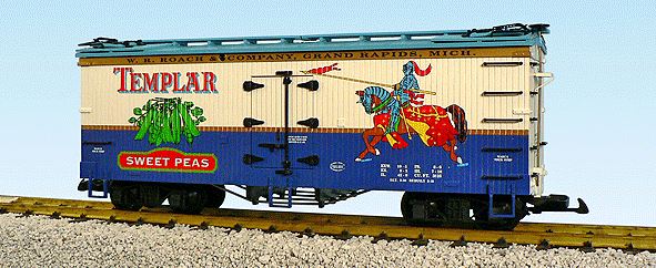 USA Trains 16335 G Templar Peas The American Series Refrigerator Cars