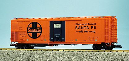 USA Trains 16701 G Santa Fe "Ship and Travel" 50' Mechanical Refrigerator Car #1