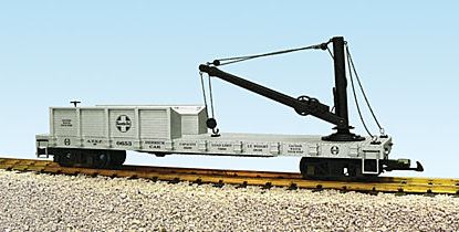 USA Trains 1805 G Atchison, Topeka & Santa Fe Derrick with Brass Boom