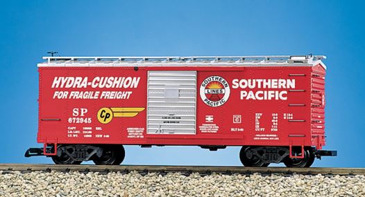 USA Trains 19035 G Southern Pacific "Hydra Cushion" Boxcar #672945