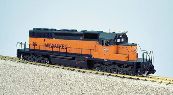 USA Trains 22312 G Milwaukee Road SD40-2 Powered Diesel Locomotive #196