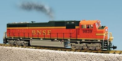 USA Trains R22605 G Burlington Northern Santa Fe EMD SD70 MAC Diesel Loco #9839