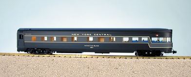 USA Trains R31030 G New York Central Aluminum Passenger Car w/ Metal Wheels